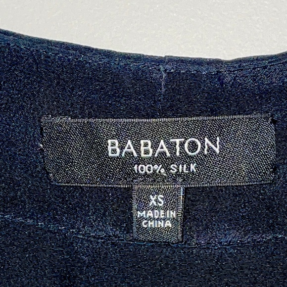 SOLD | Aritzia Babaton Corbett Silk Romper - Picture 7 of 9